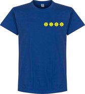 Boca Juniors D10S Stars T-Shirt - Blauw - XXXL