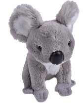 Wild Republic Knuffel Koala Junior 13 Cm Pluche Grijs