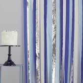 Streamers Blauw & Zilver