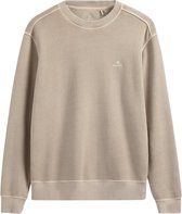 Gant Heren Sweatshirt Taupe maat L