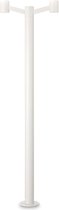 Ideal Lux Clio - Vloerlamp  Modern - Wit - H:197cm - E27 - Voor Binnen - Aluminium - Vloerlampen  - Staande lamp - Staande lampen - Woonkamer - Slaapkamer