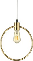 Ideal Lux Abc - Hanglamp Modern - Messing - H:247cm   - E27 - Voor Binnen - Metaal - Hanglampen -  Woonkamer -  Slaapkamer - Eetkamer