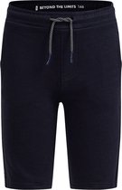 WE Fashion Jongens joggingshort met tapedetail