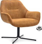 Fauteuil Stan - Cognac