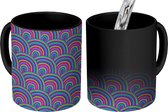 Magische Mok - Foto op Warmte Mokken - Koffiemok - Zee - Oceaan - Regenboog - Design - Magic Mok - Beker - 350 ML - Theemok