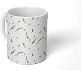 Mok - Koffiemok - Bessen - Bladeren - Patronen - Mokken - 350 ML - Beker - Koffiemokken - Theemok
