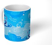 Mok - Koffiemok - Aquarius - Design - Zodiac - Mokken - 350 ML - Beker - Koffiemokken - Theemok