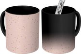 Magische Mok - Foto op Warmte Mokken - Koffiemok - Goud - Stippen - Design - Magic Mok - Beker - 350 ML - Theemok