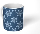 Mok - Koffiemok - Patronen - Kerst - Sneeuw - Mokken - 350 ML - Beker - Koffiemokken - Theemok