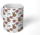 Mok - Koffiemok - Teddybeer - Love - Liefde - Mokken - 350 ML - Beker - Koffiemokken - Theemok