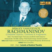 Sergey Vasilyevich Rachmaninov: Complete Operas, Cantatas &...