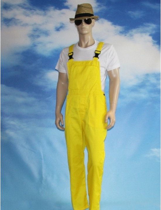 Salopette jaune pour adultes M (38/50)