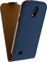 Samsung Galaxy S4 Mini Hoesje - Mobilize - Ultra Slim Serie - Kunstlederen Flipcase - Donkerblauw - Hoesje Geschikt Voor Samsung Galaxy S4 Mini