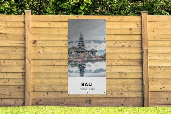 Décoration murale extérieur Bali - Indonésie - Water - 80x160 cm