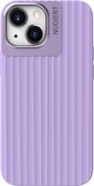 Coque Apple iPhone 13 Mini - Nudient - Série Bold - Coque arrière en plastique rigide - Violet lavande - Coque adaptée pour Apple iPhone 13 Mini