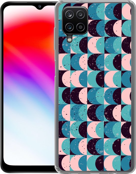 Coque Samsung Galaxy A12 - Filles - Peinture - Motifs - Coque de téléphone en Siliconen -