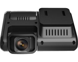 DrPhone RangeT1 PRO Dashcam – GPS - 4K Ultra HD – WiFI + Dubbele SONY IMX323 Lens - Applicatie + 170 Graden - Nachtzicht - Loop Opneemfunctie – GPS Functie Zwart
