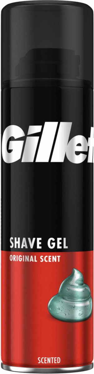 6x Gillette Scheergel - Regular 200 ml