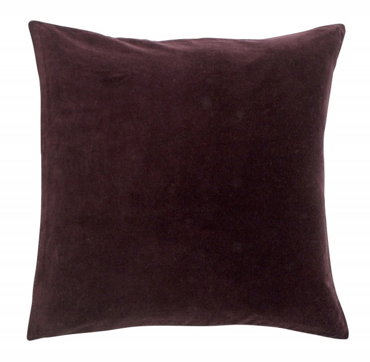 Sierkussen Mossby bordeauxrood 50 x 50
