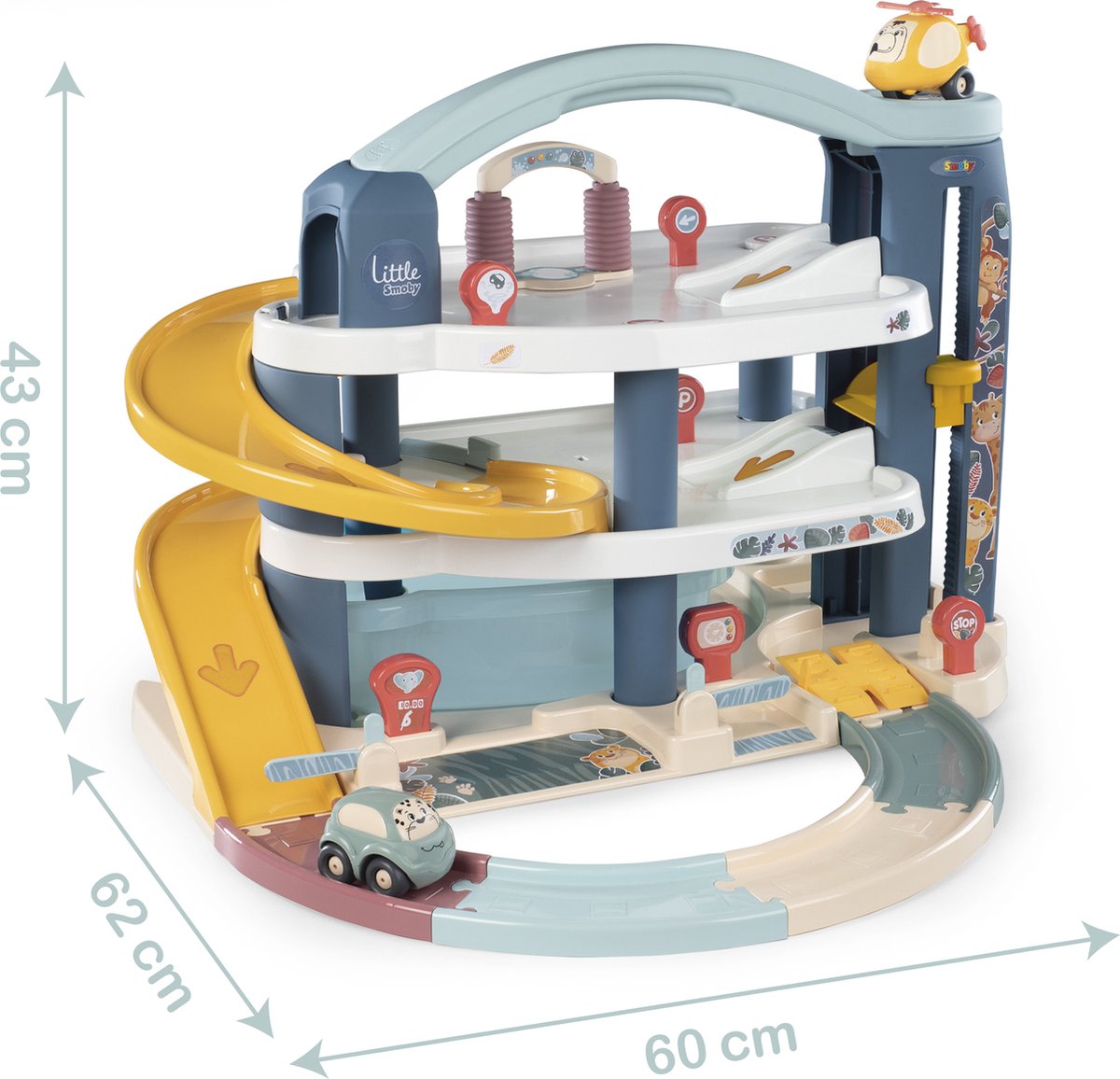 Smoby - Little Smoby - Garage - Eerste Speelgoedgarage — afbeelding 7