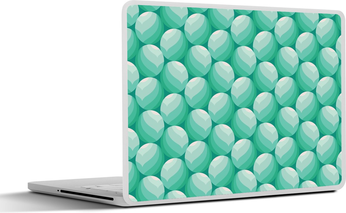 Laptop sticker - 17.3 inch - Design - Mint - Bal - 40x30cm - Laptopstickers - Laptop skin - Cover
