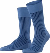 Falke Sokken - Oxford Stripe - Blauw - 45-46