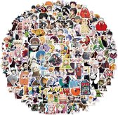Anime stickers | agenda | skateboard | laptop stickers | laptop stickers | 200 stuks