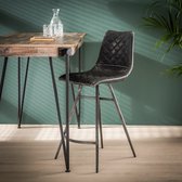 Meer Design Barkruk Durham Vintage Anthracite