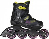 inlineskates Joker junior zwart/geel mt 31-34