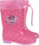 regenlaarzen Minnie Mouse meisjes PVC roze maat 28-29