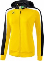 trainingsjack League 2.0 dames polyester geel/zwart mt 34