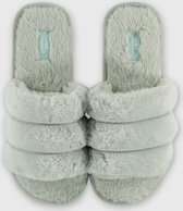 Hunkemöller Dames Accessoires Slippers Lorena  - Groen - maat 38/39