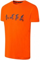 T-shirt Kids' Go Beyond junior katoen oranje maat 104