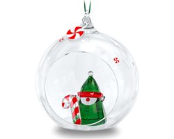 Swarovski kerstbal elf 5596383 | Swarovski Holiday Cheers kerstornament voor kerstdecoratie | feestelijke kerstcollectie kristallen beeldje