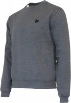 sweater Dean heren polykatoen donkergrijs maat 3XL