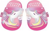 pantoffels Unicorn Power meisjes polyester roze maat 30-31