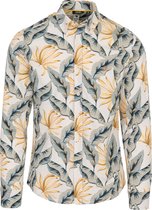 J&JOY - Overhemd Mannen Longues Manches 01 Feira Leaves