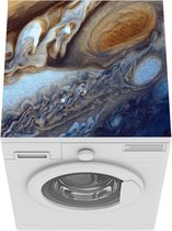 Wasmachine beschermer mat - Planeet - Schilderij - Bruin - Breedte 60 cm x hoogte 60 cm