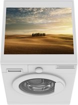 Wasmachine beschermer mat - Toscane - Bomen - Italië - Breedte 55 cm x hoogte 45 cm