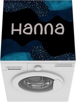 Wasmachine beschermer mat - Hanna - Pastel - Meisje - Breedte 60 cm x hoogte 60 cm