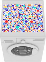 Wasmachine beschermer mat - Patronen - Confetti - Regenboog - Breedte 55 cm x hoogte 45 cm