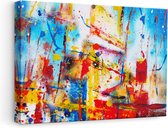 Artaza Peinture sur Toile Art Abstrait - Acryl Coloré Fait Main - 60x40 - Photo sur Toile - Impression sur Toile