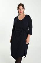 Promiss Dames Gedrapeerde en geknoopte jurk - Jurk - Maat 44