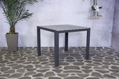 SenS Garden Furniture - Jersey Tuintafel Grey - 90x90x74 - Grijs