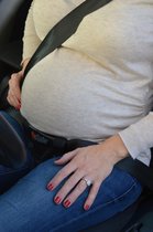 BeSafe Pregnant- Zwangerschapsgordel auto - Zwanger - Autogordel zwangerschap - Baby - zwart