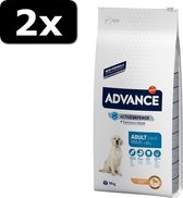 2x ADVANCE MAXI ADULT 14KG