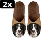 2x - PANTOFFEL BERNER SEN MAAT 35-38