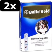 2x - BOLFO GOLD HOND 400 DRUPP 2 PIPET