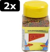 2x EXCELLENT GOUDVISKORRELS 100ML 50G