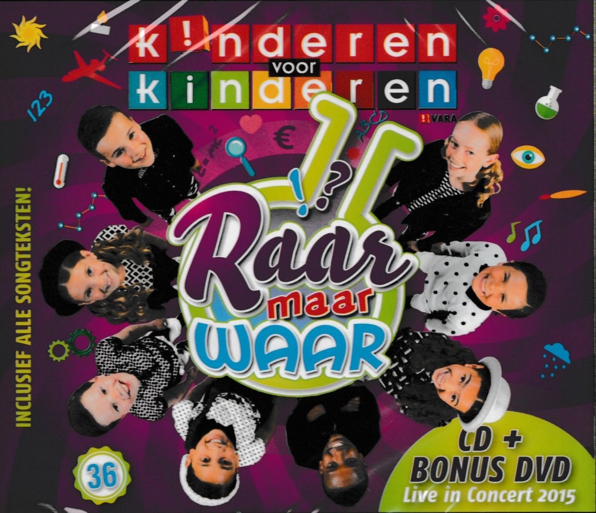 Kinderen Voor Kinderen - Raar Maar Waar -Cd+Dvd-, Kinderen voor Kinderen |  CD (album)... | bol.com